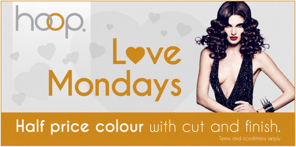 Love Mondays Hoop Hair Salon in Clacton on Sea Love Mondays Hoop Hair Salon in Clacton on Sea