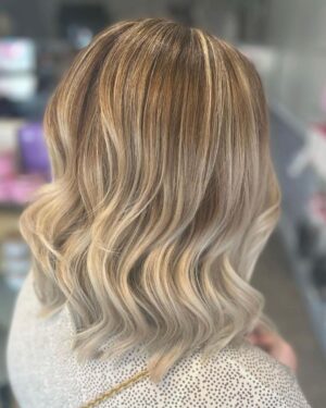 HOOP HAIR CLACTON ON SEA BLONDE FOILAYAGE