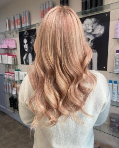 Rose Gold Hair Colours
