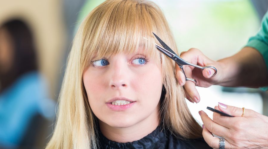 FRINGE TRIM HOOP HAIR SALON CLACTON ON SEA