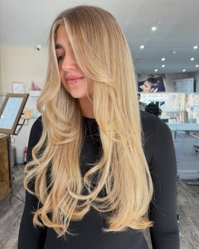 Blonde Hair Hoop Hair Salon