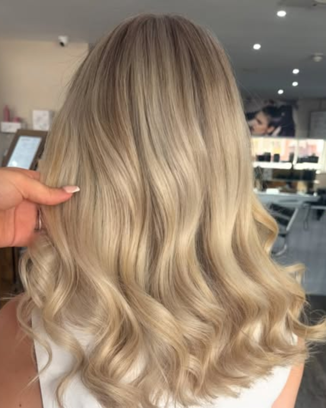 hoop hair salon Blonde